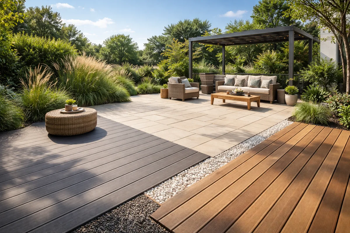 Comparatif des meilleurs matériaux pour construire une terrasse extérieure