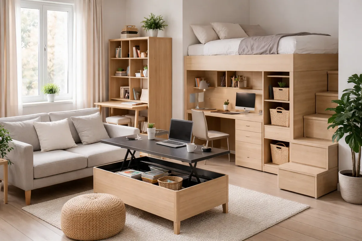 Comment choisir des meubles multifonctionnels pour un petit espace