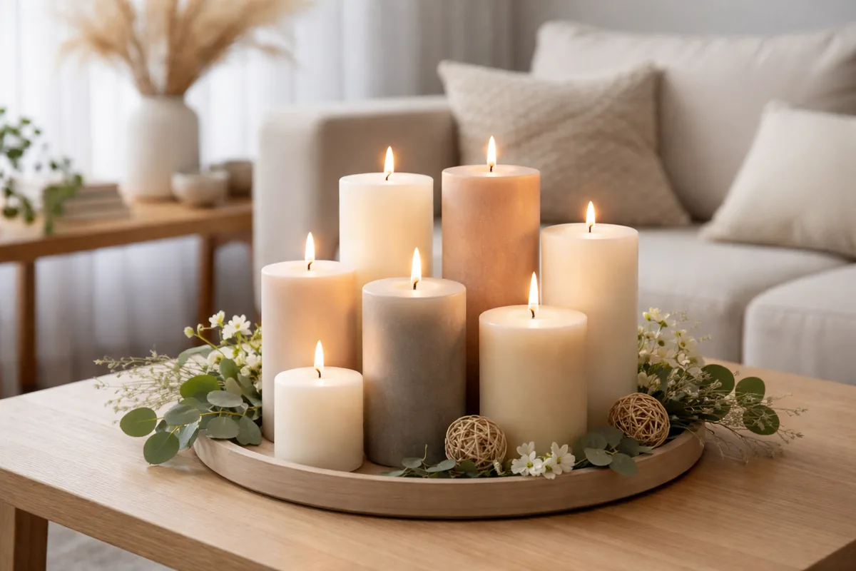 Comment choisir une bougie pilier pour décorer votre intérieur