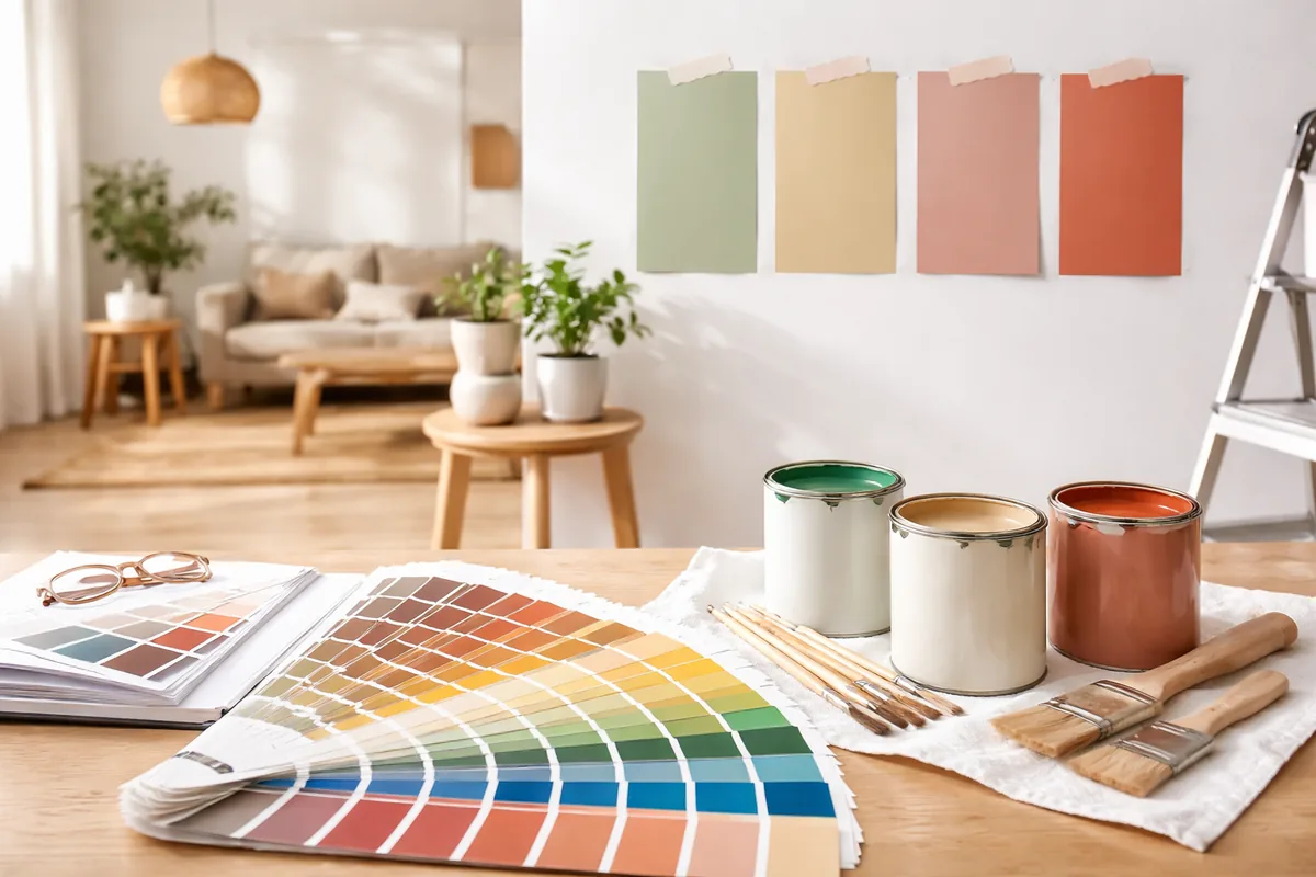 Comment choisir des couleurs harmonieuses pour la peinture intérieure