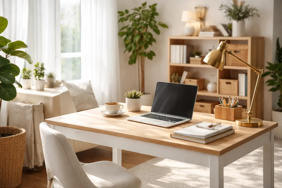 Comment créer un espace de travail efficace à la maison